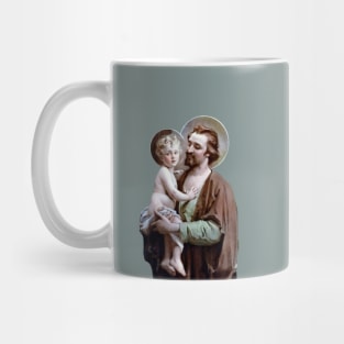 Saint Joseph and Baby Jesus Mug